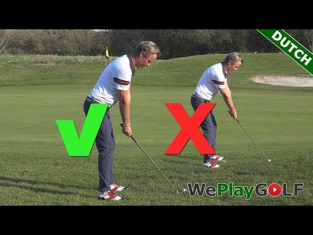 Golf tip: De correcte houding en bal positie voor een ijzer 7