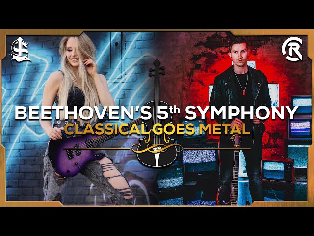 Beethoven's 5th Symphony (Metal Cover) | Cole Rolland x Sophie Lloyd