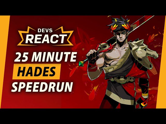 Hades Developers React to 25 Minute 'Fresh File' Speedrun