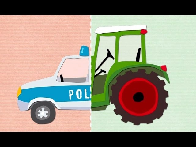 Play Matching Police Car, Trucks, Firefighters - Fun Kids Games to Play for Children
