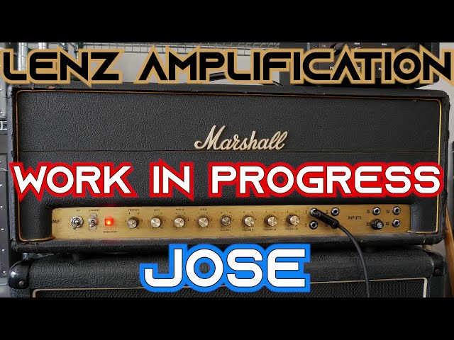 1970 Marshall JMP with Jose Mod (Not Final) | Lenz Amplification