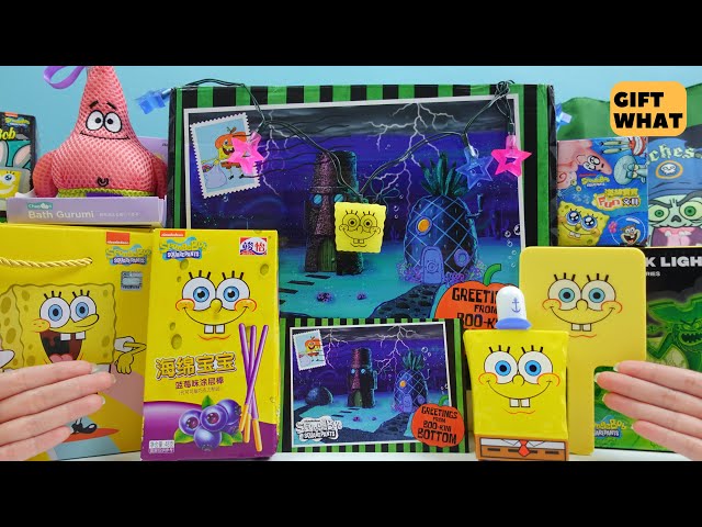 Unboxing Spongebob Squarepants Boo-Kini Bottom Special Edition 【 GiftWhat 】