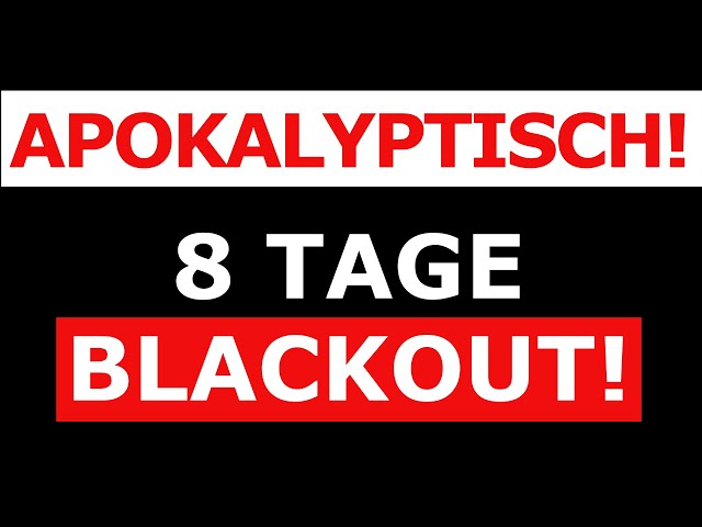 Blackout! Was passiert, wenn der Strom wirklich länger ausfällt! Die ersten 8 Tage! PFLICHTVIDEO