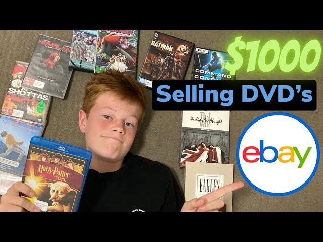 How to Make $1000 selling DVD's On Ebay