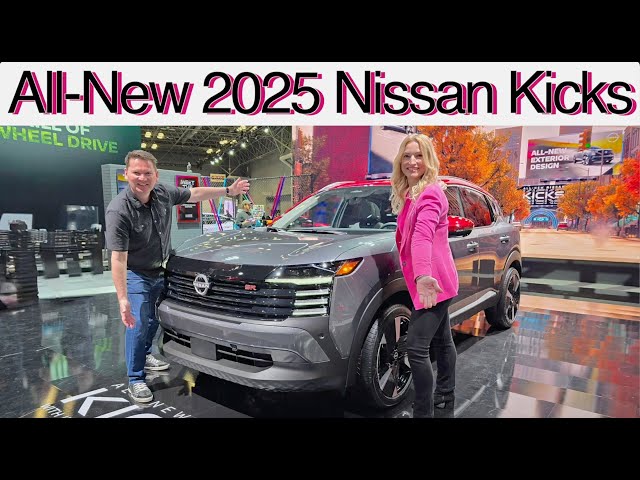 All-New 2025 Nissan Kicks first look // Bigger and now with AWD!