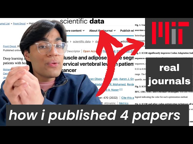 How to Get Research Published in High School (in real journals)