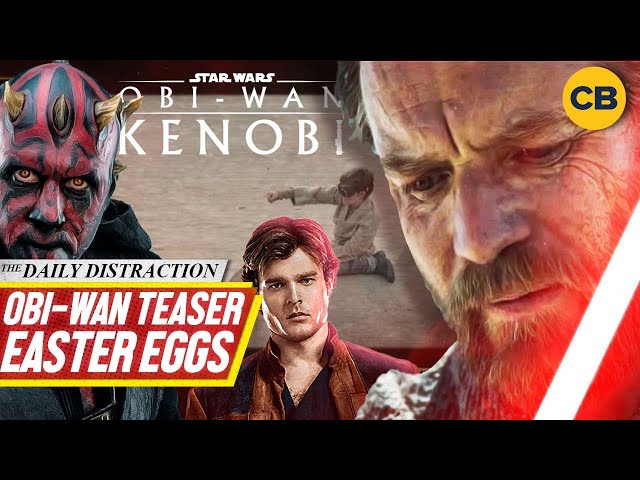 Obi-Wan Trailer EASTER EGGS Breakdown: Daily Distraction #shorts