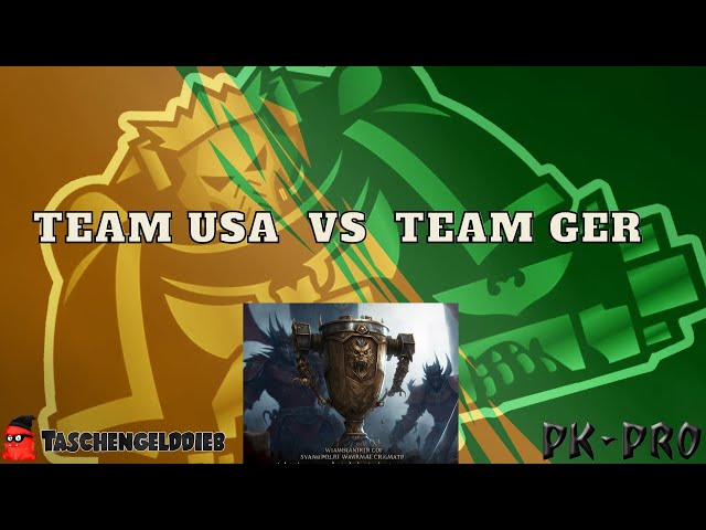 LiveStream: Team USA GSC vs. Team GER DAEMONS - Scrims & Hobby