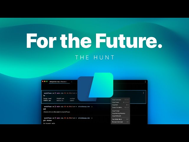 Warp - the Terminal For the Future | The Hunt EP 1