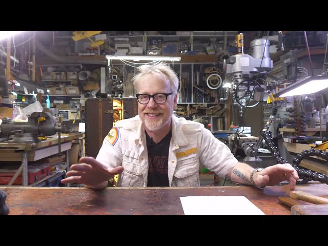 Adam Savage's Live Builds: Tools and Techniques Q&A