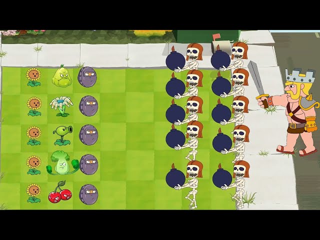 Plants Vs Zombies GW Animation- Episode 47 - Clash of Clans  vs Team Plants