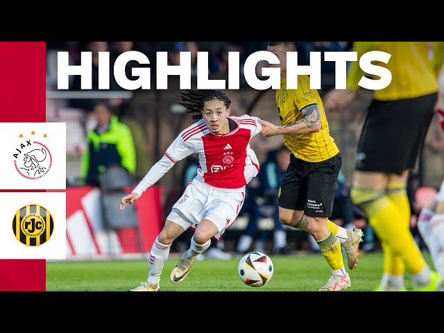 Highlights Jong Ajax - Roda JC | Keuken Kampioen Divisie