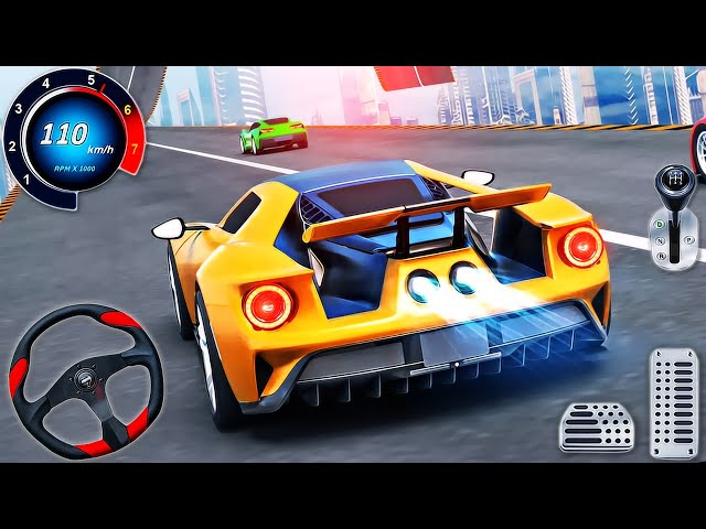 Car Stunt Races Simulator 3D - GT Impossible Master Mega Ramp Racing - Android GamePlay
