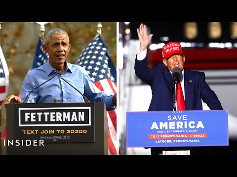 Trump And Obama Campaign For Senate Candidates In Pennsylvania Ahead Of Midterms | Insider News