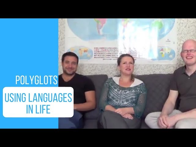 Richard Luca and Susanna: a chat about using languages in life