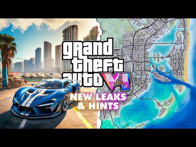 GTA 6.. HUGE Hints & Leaks (Map, Vehicles, Trailer & MORE!)