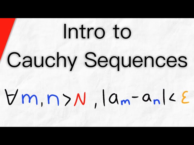Intro to Cauchy Sequences and Cauchy Criterion | Real Analysis