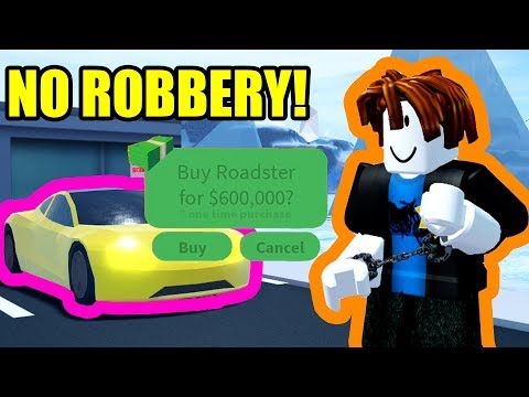 I GOT the TESLA ROADSTER WITHOUT ROBBING ANY STORES | Roblox Jailbreak