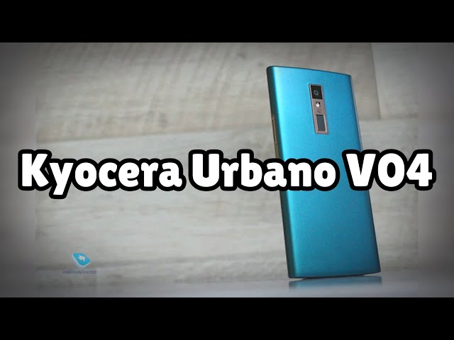 Photos of the Kyocera Urbano V04 | Not A Review!