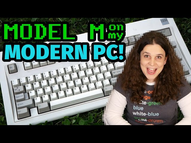 Model M keyboard from 1986. I got it working on my modern PC!