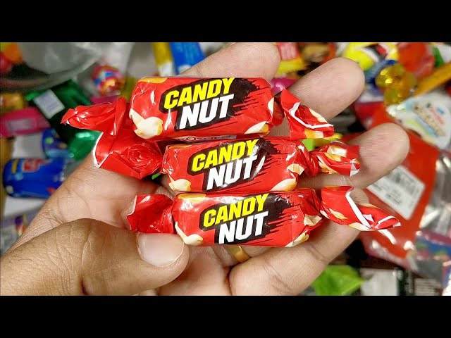 Yummy Candy Nut Chocolate Opening Video #asmr