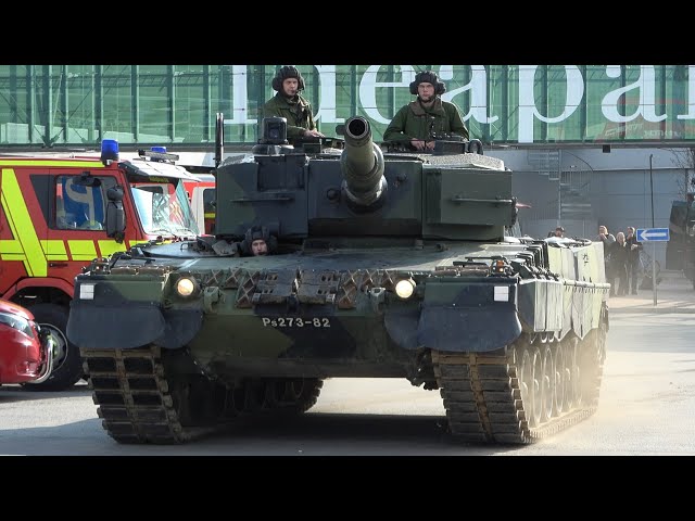 Leopard 2A4 & K9 Thunder Lempäälän Ideaparkilla
