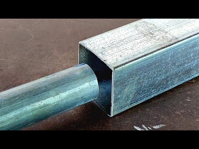Tricks for welding pipe joints to square pipes that welders rarely discuss | pipe cutting tricks