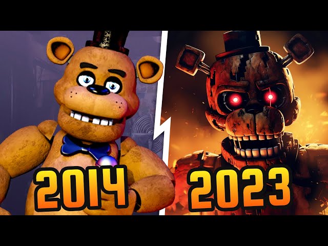 Evolution of Five Nights at Freddy's [2014-2023]