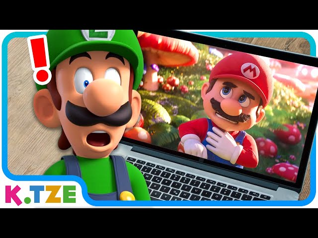 Luigis REAKTION auf The Super Mario Bros. Movie Trailer