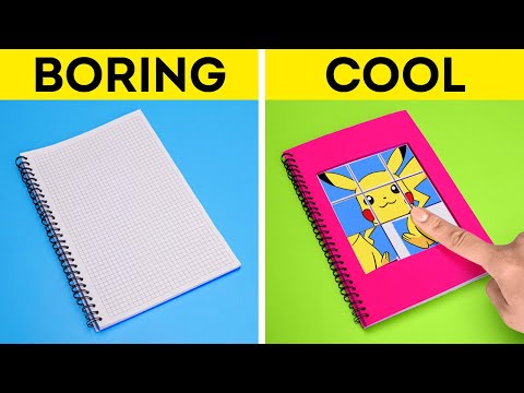 100 BACK TO SCHOOL HACKS! FUN CRAFTS AND TOYS FOR SCHOOL