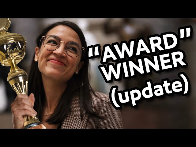 Alexandria Ocasio-Cortez: "Award" Winner! (UPDATE)