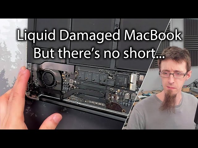 MacBook Air Liquid Damage, But No Shorts to Find - LFC#323