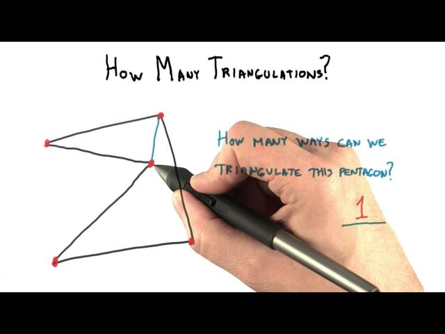 How Many Triangulations? - Interactive 3D Graphics