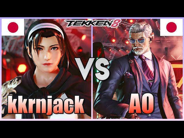 Tekken 8  ▰  kkrnjack (Jun Kazama) Vs AO (Victor) ▰ Player Matches!