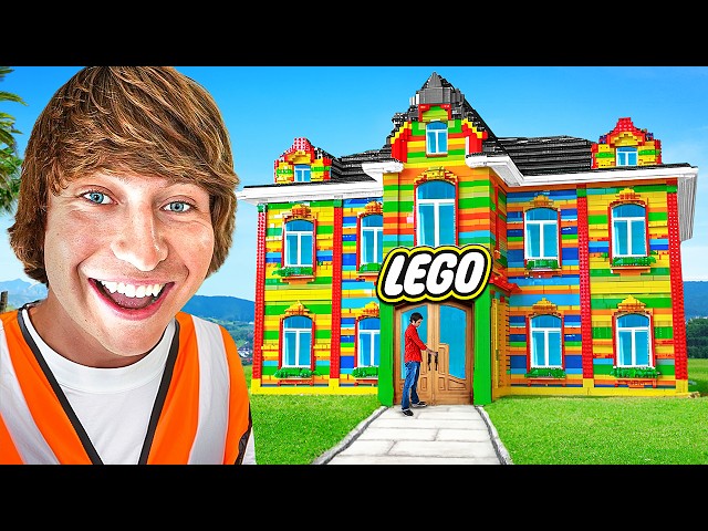 I Built My House out of LEGO!