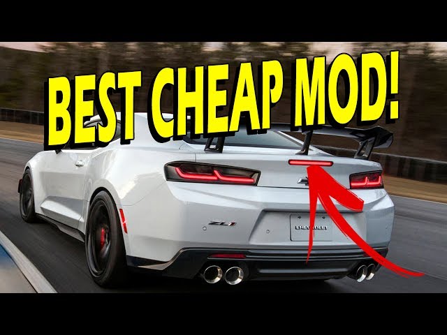 How to: ZL1 1LE Smoked Third Brake LED Replacement - 2016/2017/2018 Camaro LS, LT, SS, 1LE, ZL1