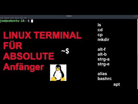LINUX Terminal für absolute Anfänger - Linux Deutsch - Für Linux Einsteiger