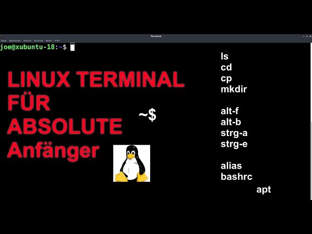 LINUX Terminal für absolute Anfänger - Linux Deutsch - Für Linux Einsteiger