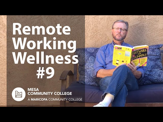 Remote Working Wellness 9