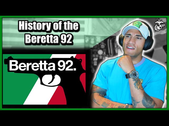 Marine reacts to the History of the Beretta 92