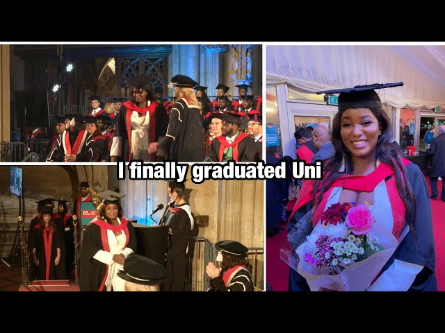 My Graduation vlog! Finally completed my MSc Degree as an international student in the UK!