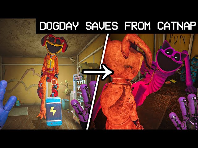 What if DOGDAY saved us from CATNAP? (DogDay goes to Chapter 4) - Poppy Playtime [Chapter 3]