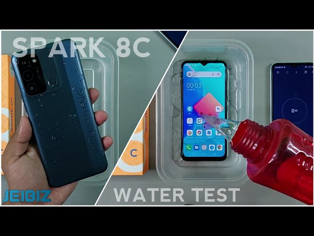 Tecno Spark 8C Water Resistant Test | Spark 8C Durability Test