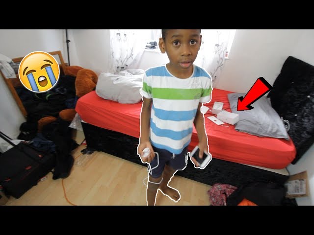 I bought him a fake iphone 7 for his birthday **PRANK!** (emotional)