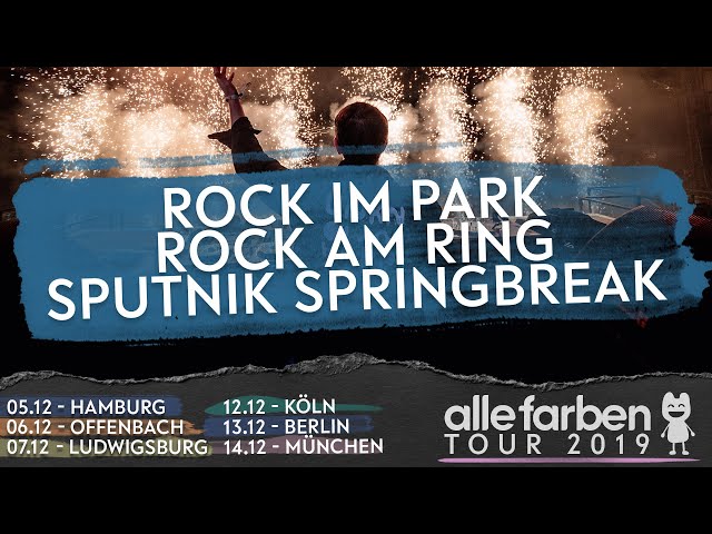 ROCK IM PARK - ROCK AM RING - SPUTNIK SPRINGBREAK x ALLE FARBEN TOUR 2019