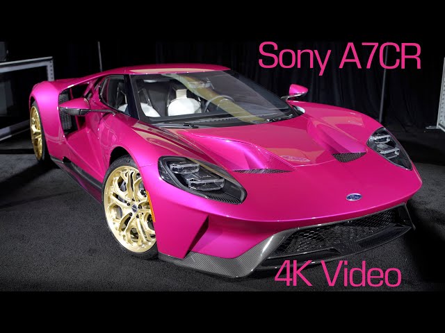 Sony a7CR 4k 24P Slog 3 Video  240M 4:2:2 10bit