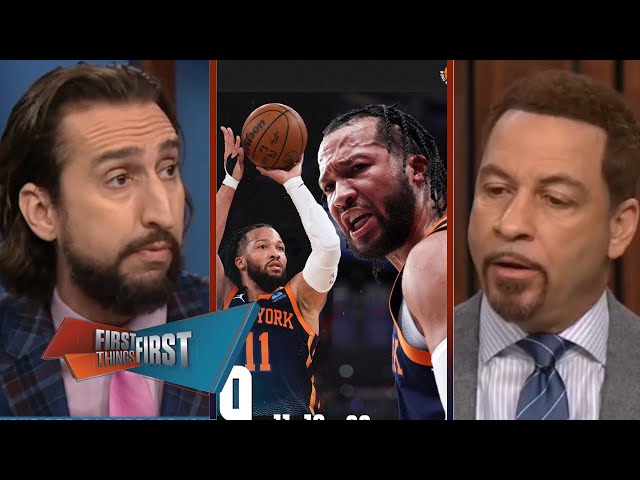 FIRST THINGS FIRST | Jalen Brunson is the MVP of the Playoffs. - Nick on Knicks def Pacers in Game 2