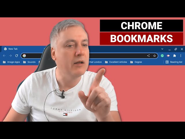 How to use Chrome Bookmarks and be more productive