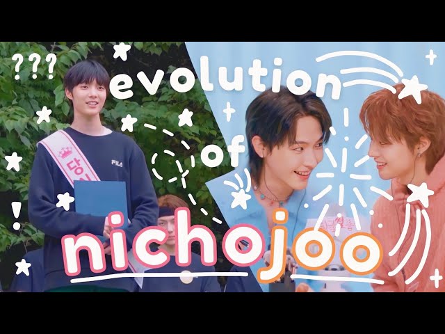 evolution of nichojoo (&team's 02 liners)