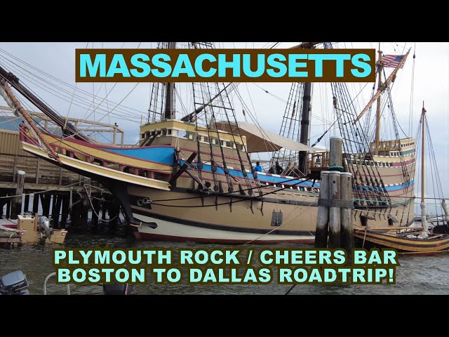 MASSACHUSETTS: Plymouth Rock / Cheers Bar / Boston To Dallas Roadtrip!
